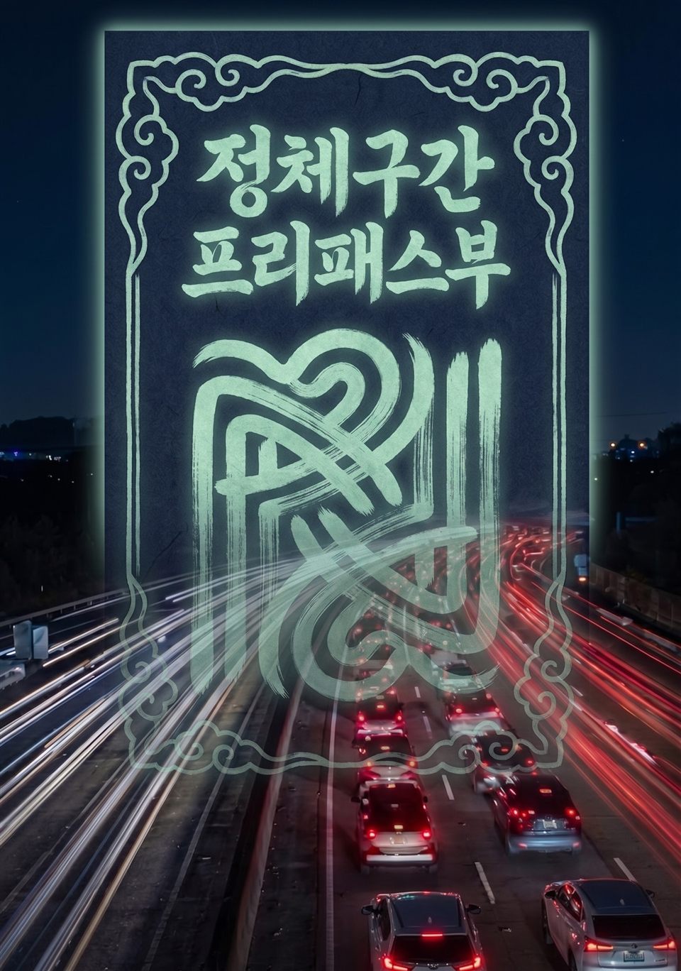 명절 안심부적 예시